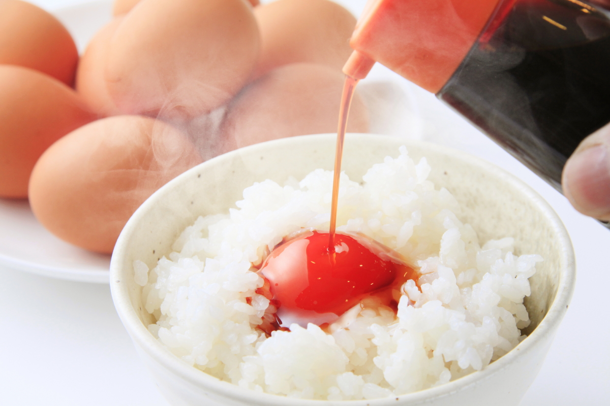 蘭王たまごのたまごかけご飯